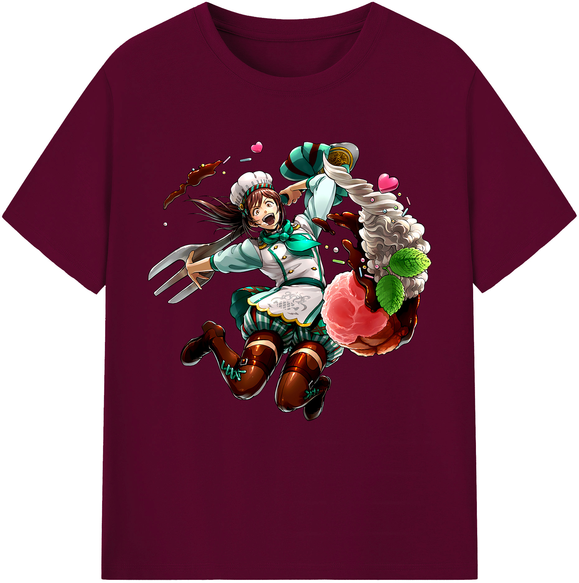 （画像用） 進撃の巨人 サシャ·ブラウス Attack on Titan Sasha Blaus レディースカジュアルプリントTシャツ（綿100％）